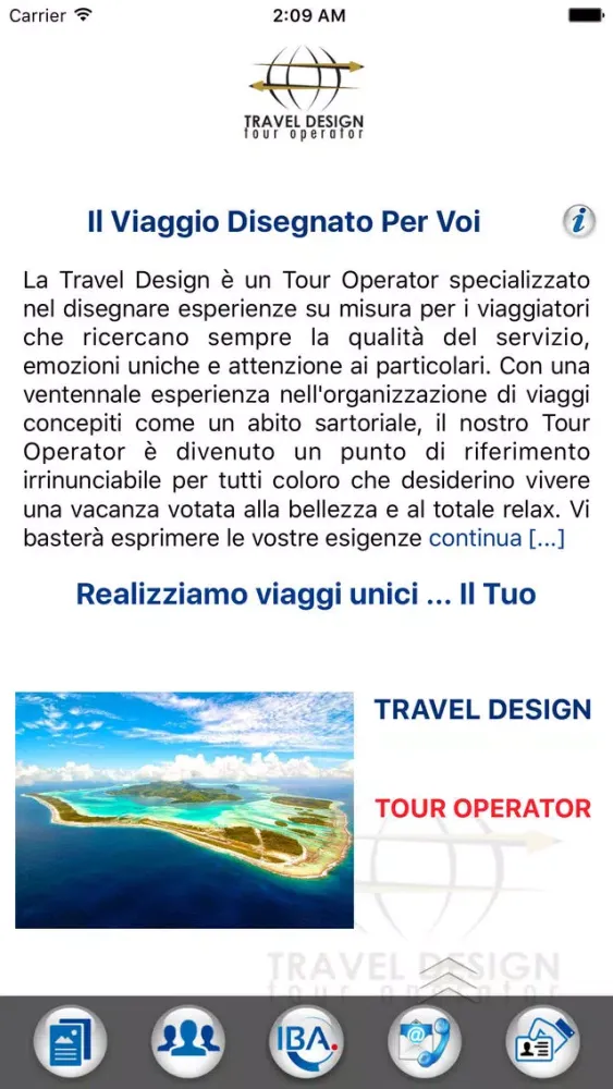 ภาพหน้าจอของ Travel Design