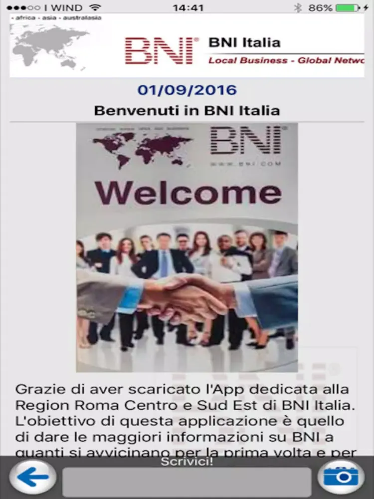 BNI Roma CSE iPad  स्क्रीनशॉट