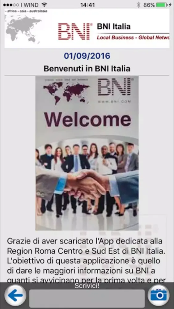 BNI Roma CSE स्क्रीनशॉट