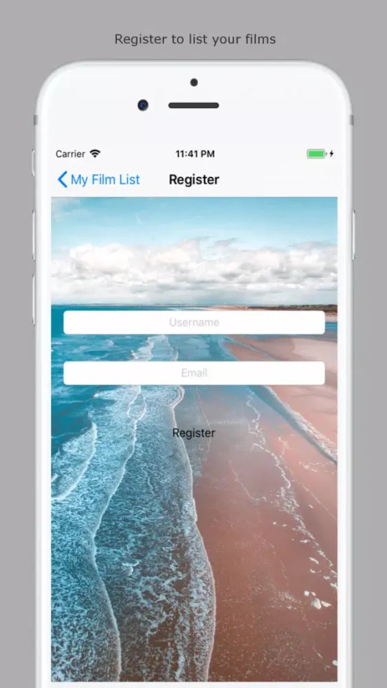 Screenshot di My Film List - List your films