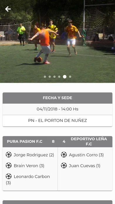 Capturas de tela do Torneos Copa del Rey