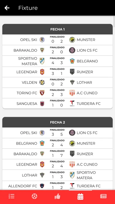 Zrzuty ekranu Copa Premier