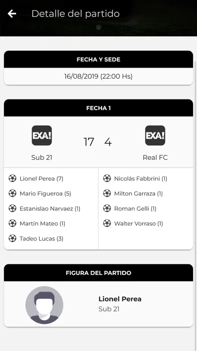 EXA Futbol スクリーンショット