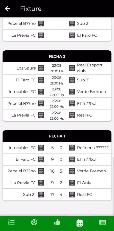 Torneos Fair Play 스크린샷