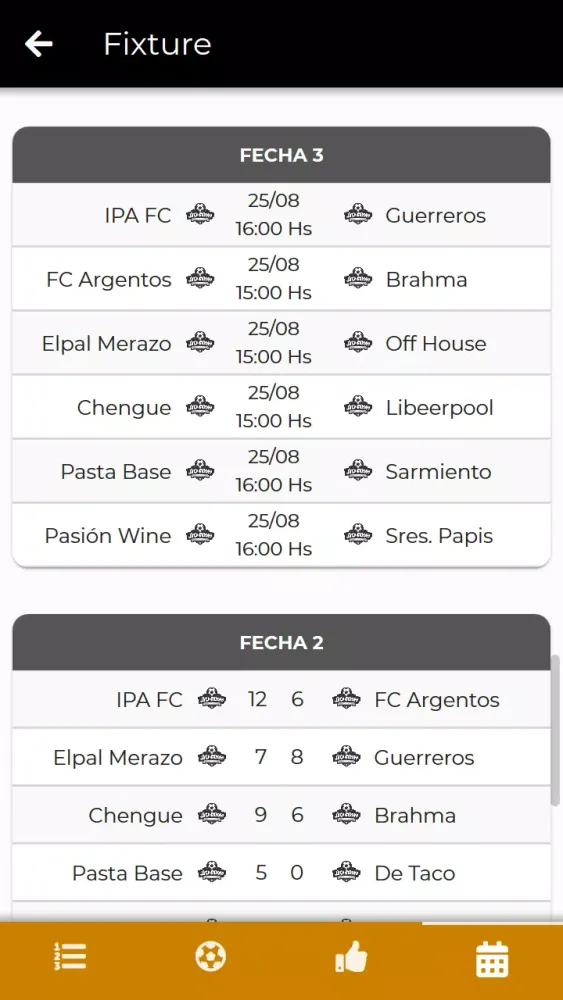 Torneos Joga Bonito Screenshots