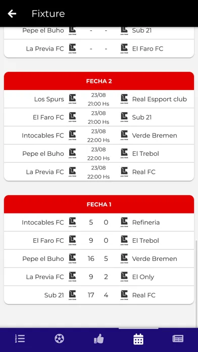 Скриншоты Liga Tigre