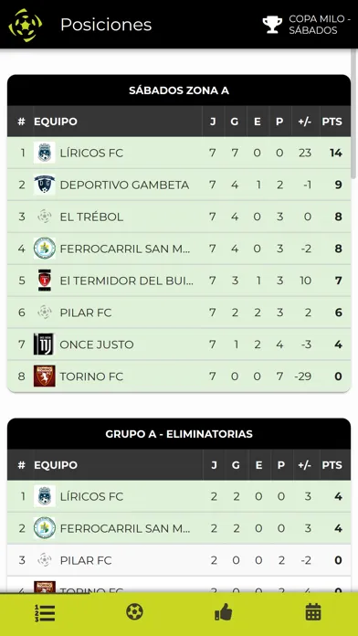 Todo Torneos Ekran Görüntüleri