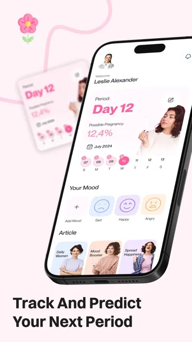 Simple Ovulation Tracker سکرین شاٹس