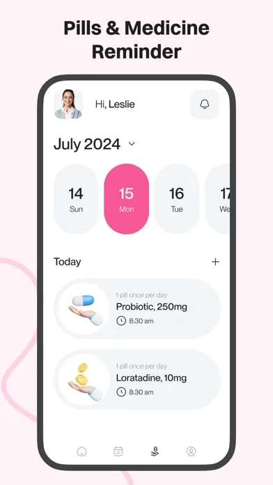 Simple Ovulation Tracker سکرین شاٹس