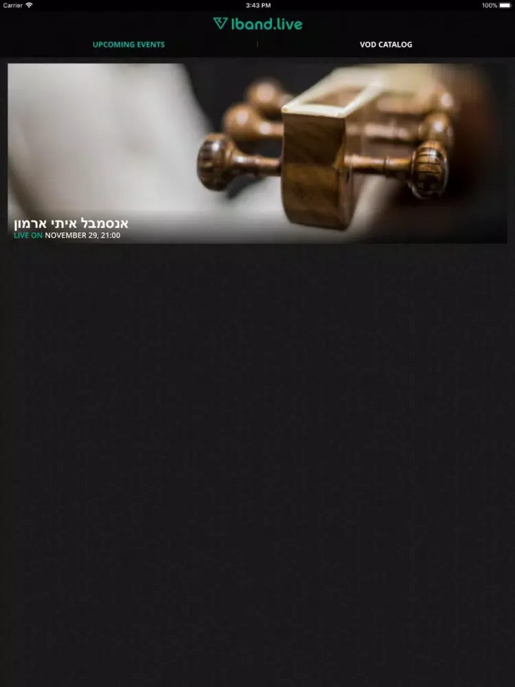 IBand Live iPad 应用截图