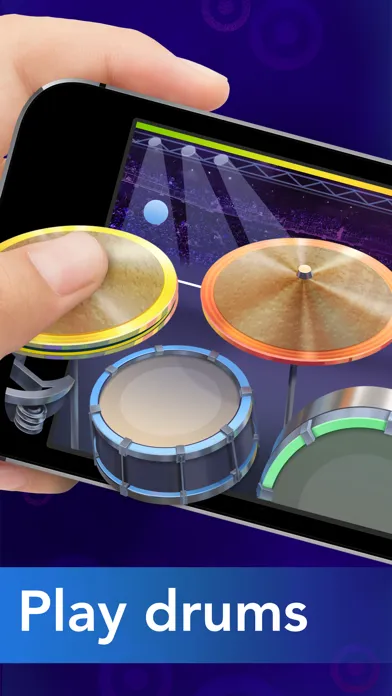 Drums: drum games & drum set Screenshots