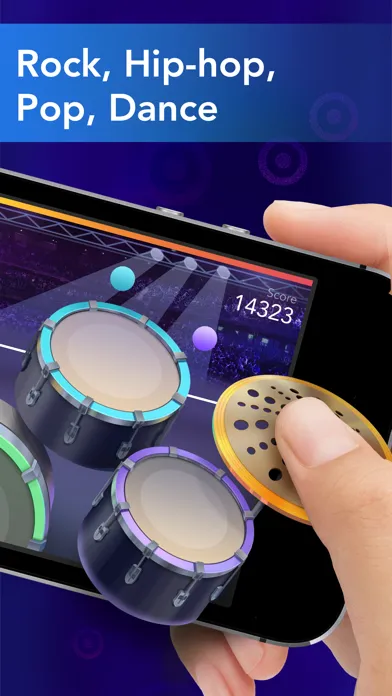 Drums: drum games & drum set Screenshots