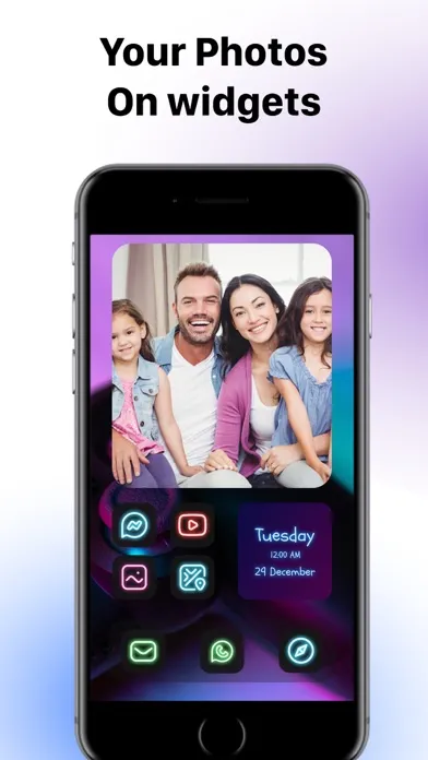 ภาพหน้าจอของ Photo Widget & Icon Themes
