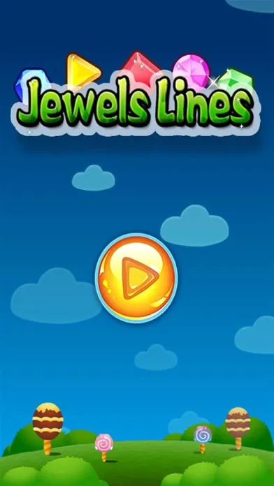 Tangkapan skrin Jewels Lines-Physics Edition Free Games