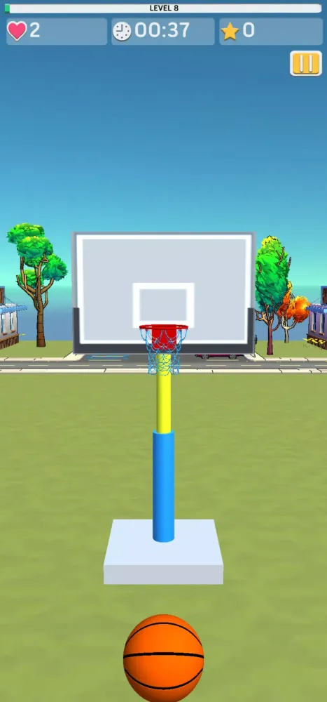 Screenshot di Basketball 3D Shooting