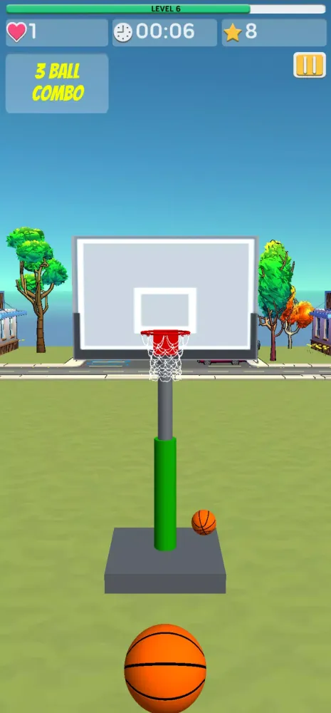 Screenshot di Basketball 3D Shooting