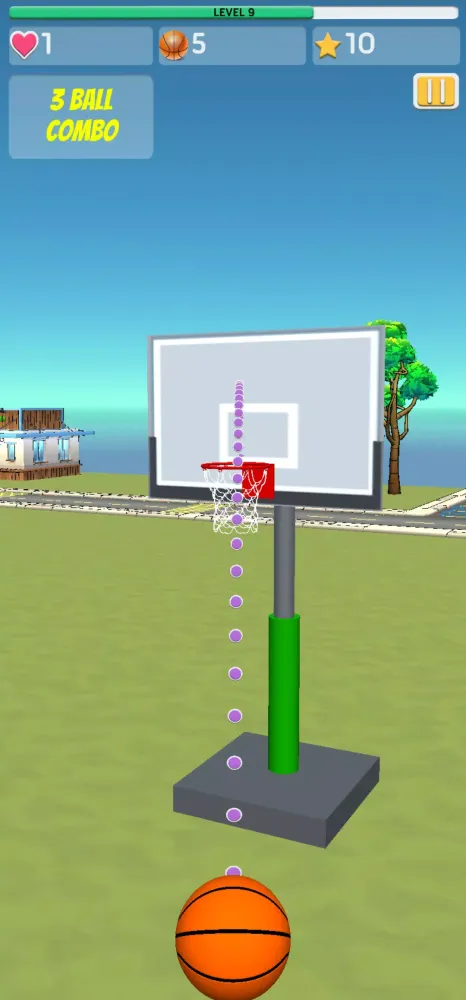 Screenshot di Basketball 3D Shooting
