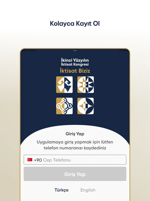 Screenshot di İktisat Kongresi iPad 
