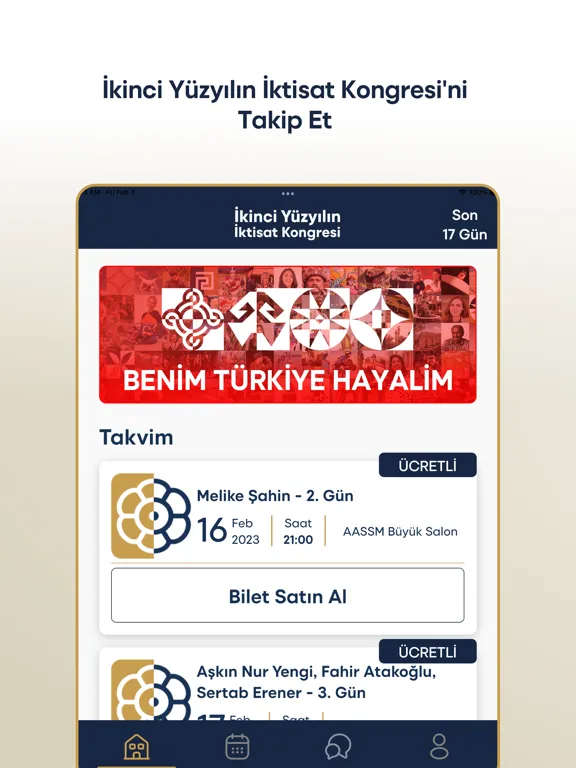 Screenshot di İktisat Kongresi iPad 