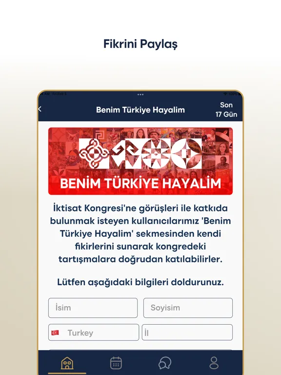 Screenshot di İktisat Kongresi iPad 