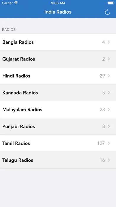 India Radios FM Stations Screenshots