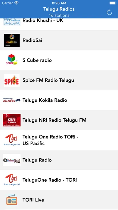 Telugu Radios FM スクリーンショット