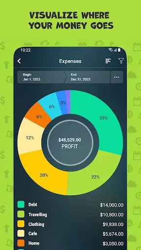 Capturas de pantalla de Money Pro: Personal Finance AR