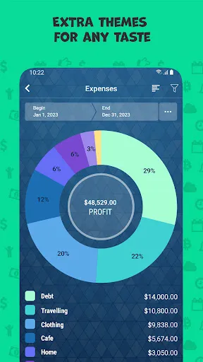 Capturas de pantalla de Money Pro: Personal Finance AR