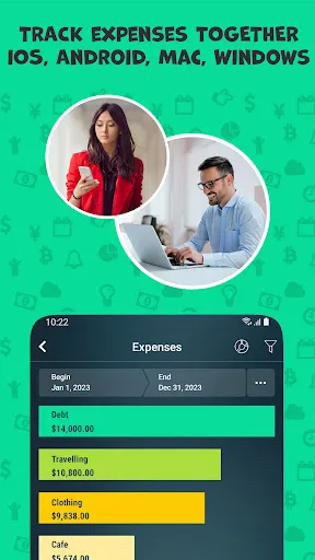 Capturas de pantalla de Money Pro: Personal Finance AR