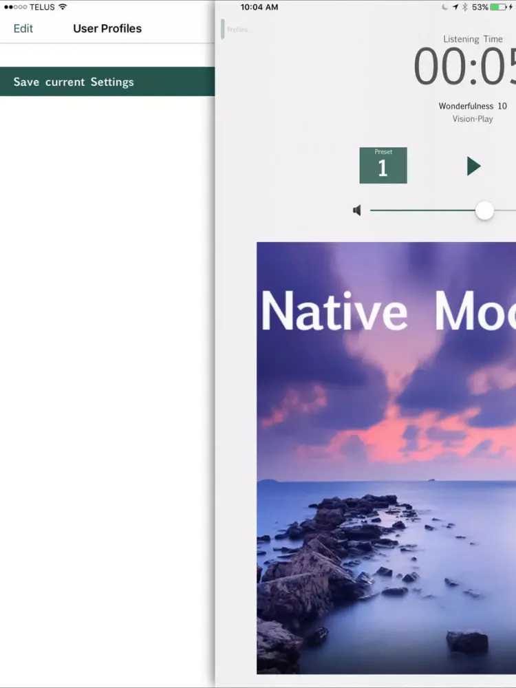 EASe Personal Listening Therapy iPad  স্ক্রিনশট
