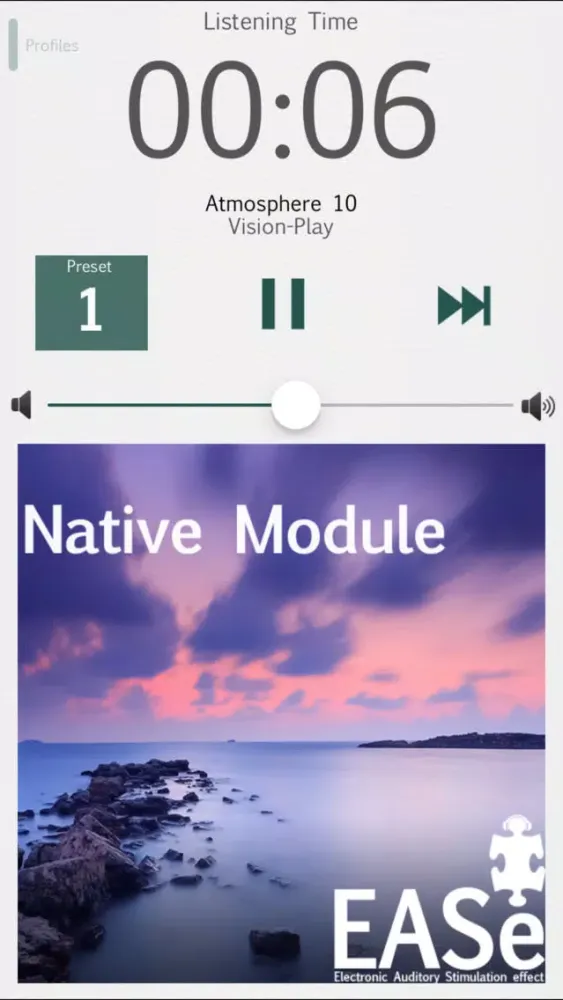 EASe Personal Listening Therapy স্ক্রিনশট
