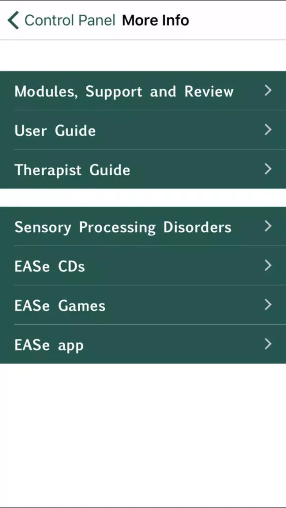 EASe Personal Listening Therapy স্ক্রিনশট