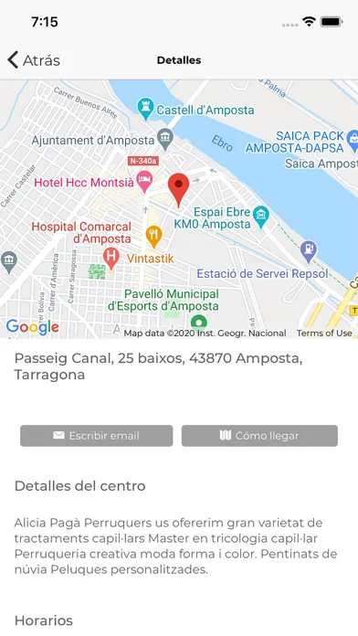 Alicia Paga Perruquers Ekran Görüntüleri