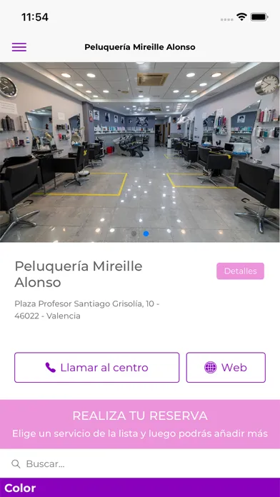 Peluquería Mireille Alonso Screenshots