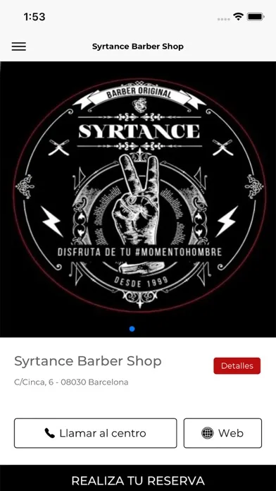 Syrtance Barber Shop Ekran Görüntüleri