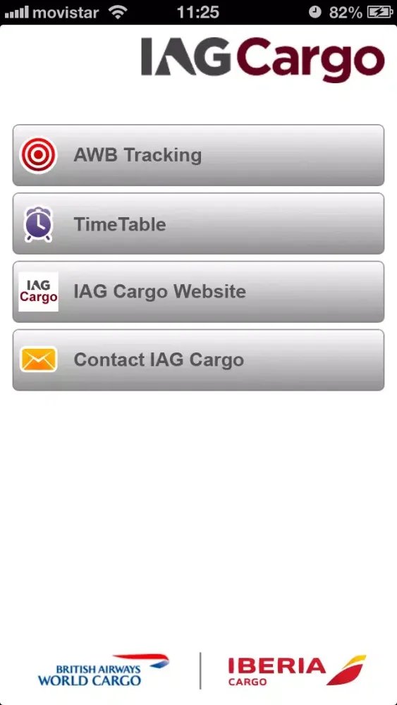 Captures d'écran de IAG Cargo