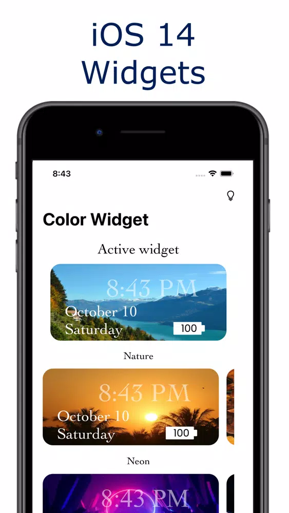 Widget - Color Widget应用截图