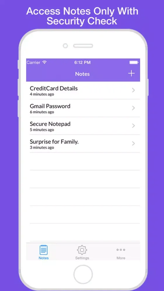 Secure Notepad+ سکرین شاٹس