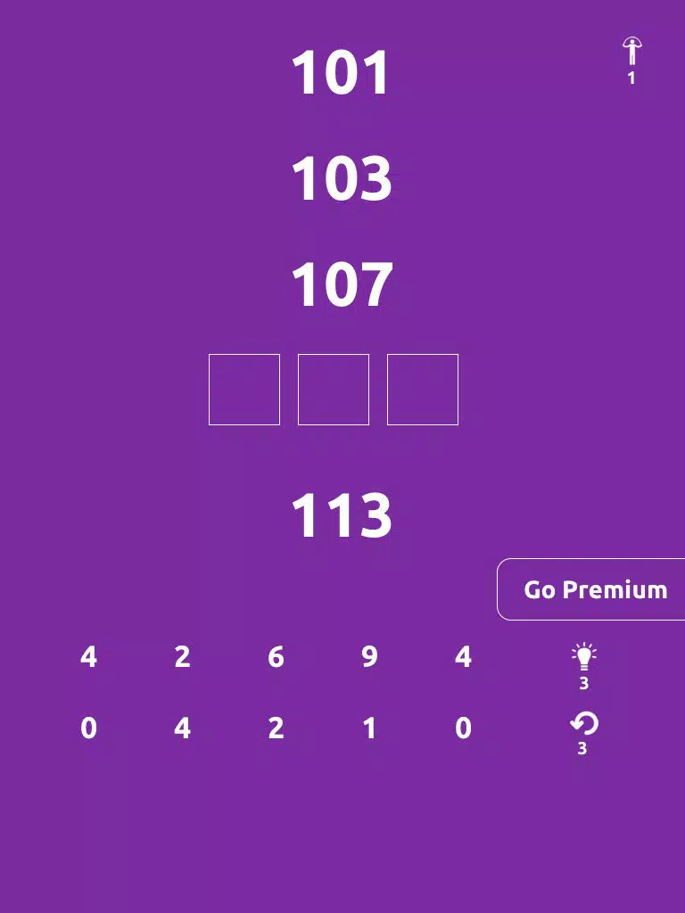 ภาพหน้าจอของ Sequence Puzzle - Fill the missing sequence iPad 