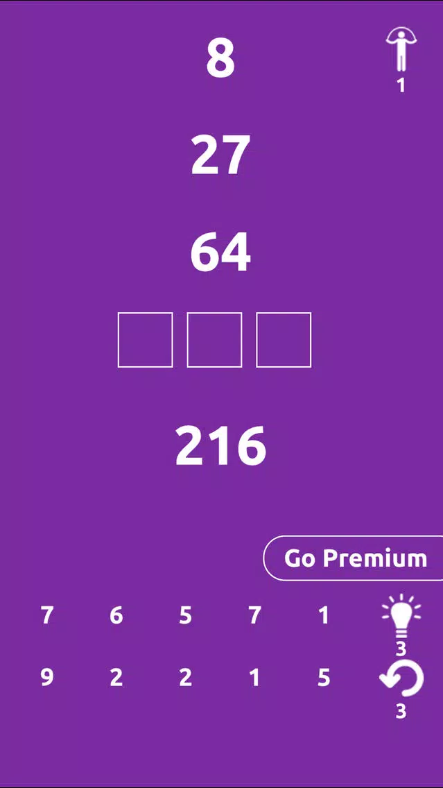 ภาพหน้าจอของ Sequence Puzzle - Fill the missing sequence