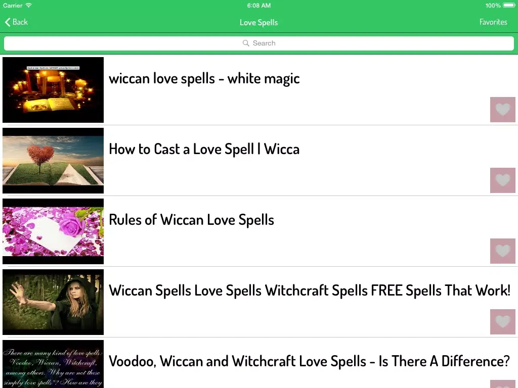 Zrzuty ekranu Wicca Guide - Complete Video Guide iPad 