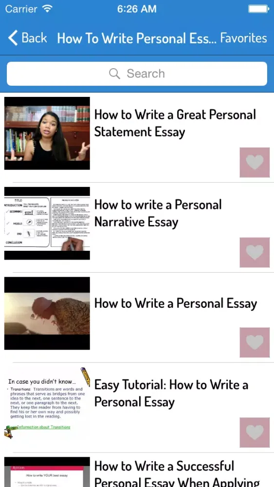 Captures d'écran de Essay Writing Guide - How To Write An Essay