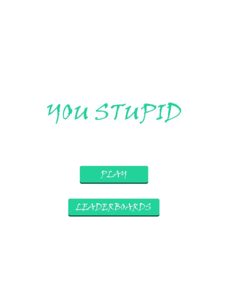 You Stupid Or Smart ! iPad  स्क्रीनशॉट