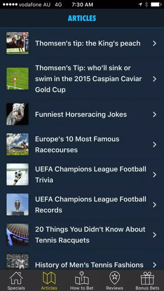 Capturas de pantalla de betHQ - bonus bets, bookie reviews & how to bet