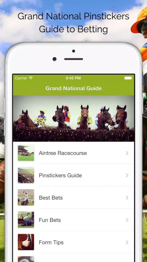 ภาพหน้าจอของ Grand National Tips, Free Bets & Betting Offers