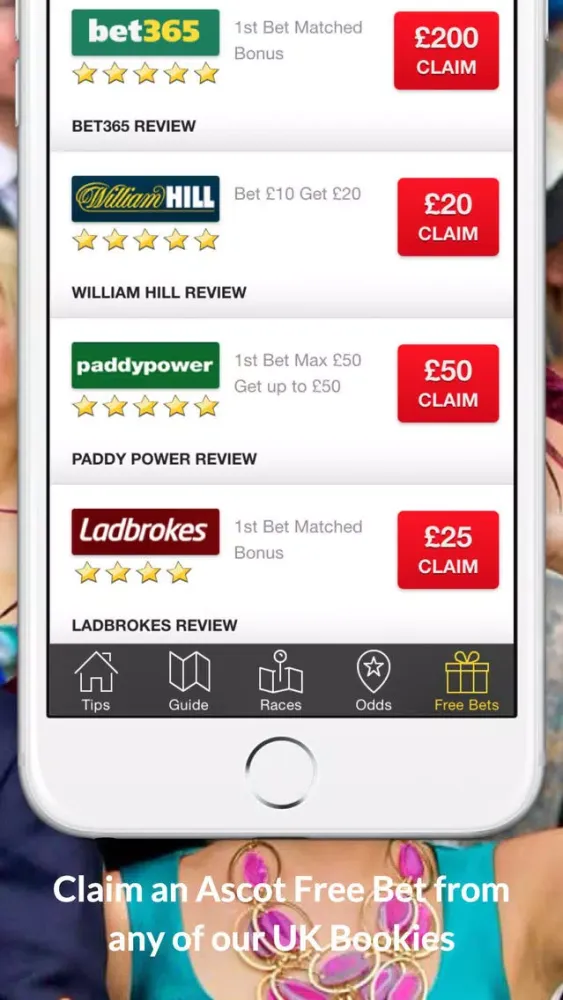 Screenshot di Royal Ascot Tips, Free Bets & Betting Offers