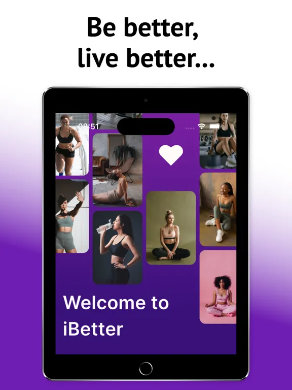 iBetter: Home Workout iPad  Ekran Görüntüleri