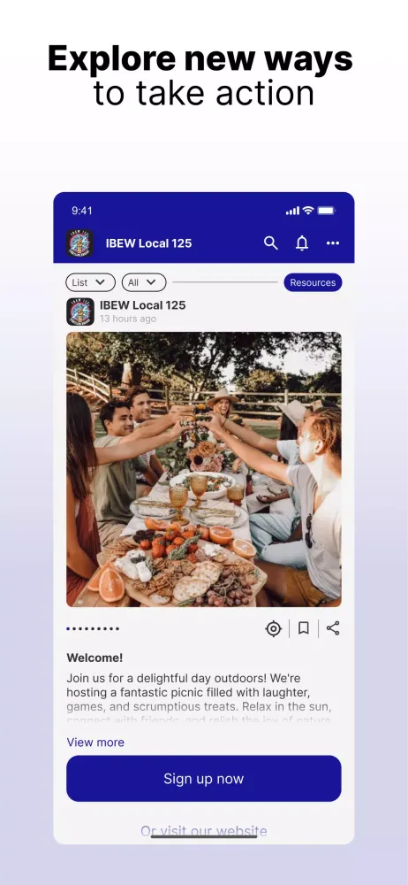 IBEW LOCAL 125 Next Gen Screenshots