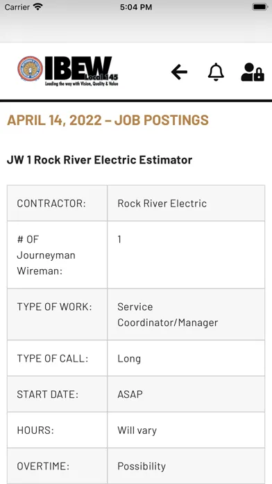 IBEW 145 স্ক্রিনশট
