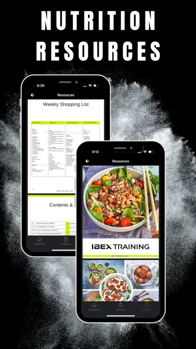 Zrzuty ekranu IBEX Training
